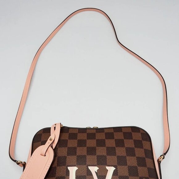 Louis Vuitton Damier Ebene Canvas Santa Monica Small Crossbody Bag - Picture 9 of 12